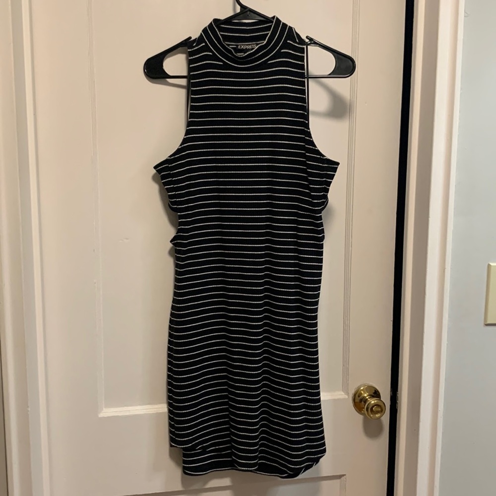 Express cut out dress